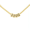 Minimalist Stainless Steel Beaded Necklace – Timeless & Elegant!