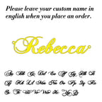 Personalized Gold Name Necklace