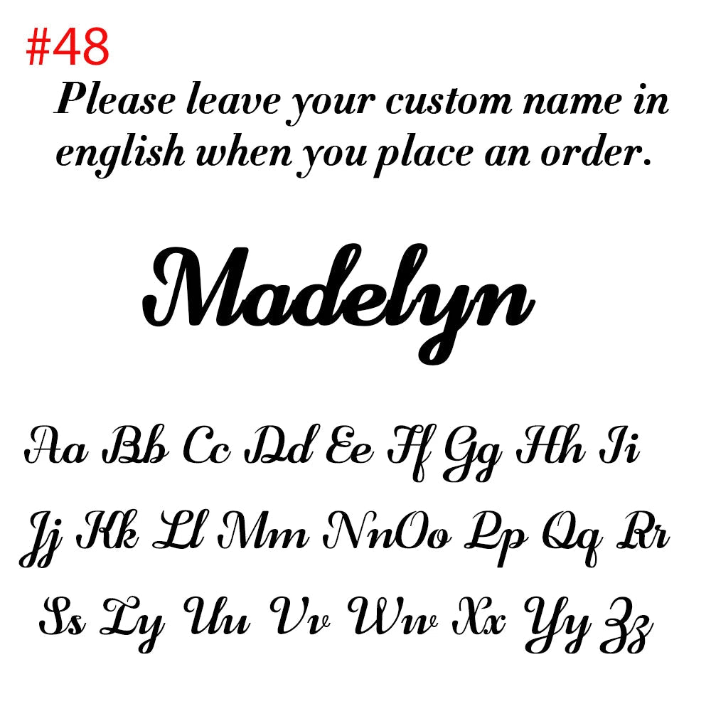 Personalized Gold Name Necklace